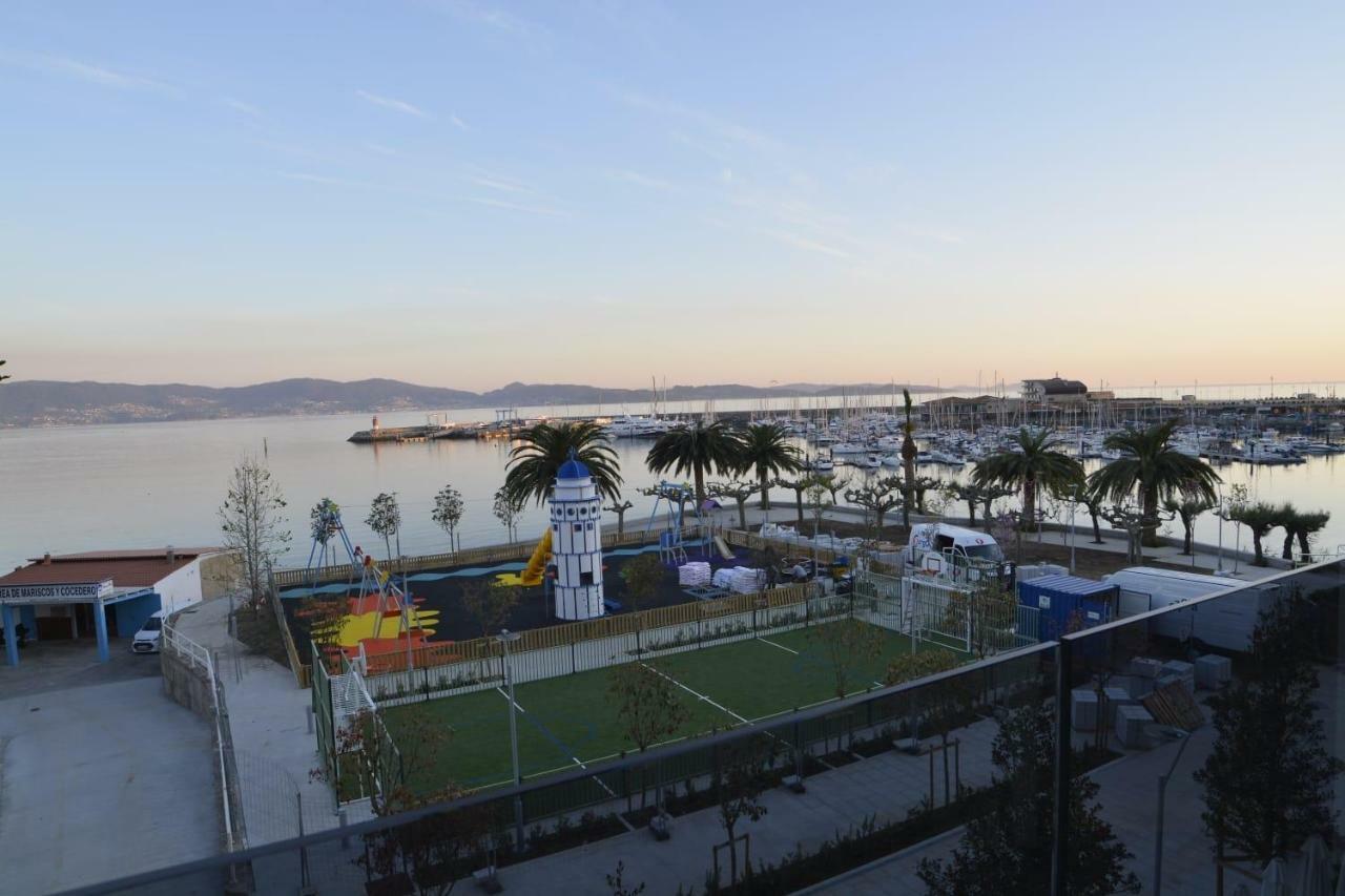 Apto. Sanxenxo-Playa Eksteriør bilde